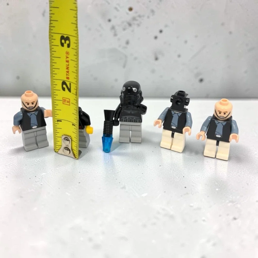 VTG LEGO Star Wars Minifigures Lot TIE Fighter Pilot Imperial Crew Figure Hasbro
